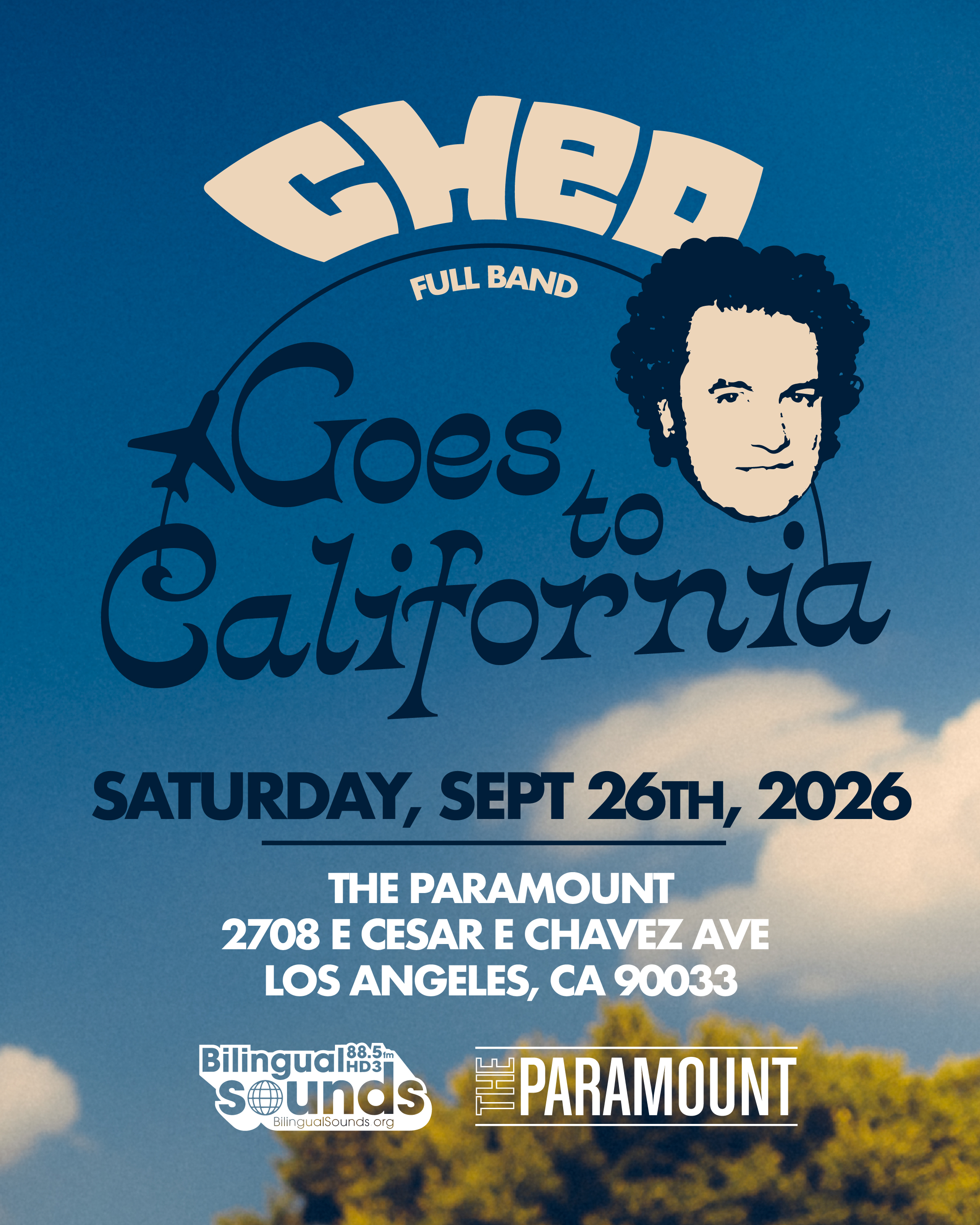 Bilingual Sounds 88.5 HD2 Presents Cheo at The Paramount on Saturday, September 26
