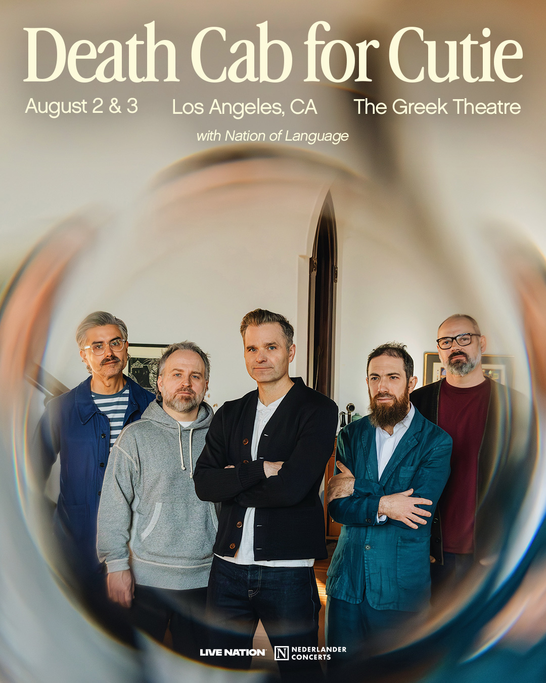 MEMBERS ONLY: Death Cab for Cutie at The Greek Theatre on August 2