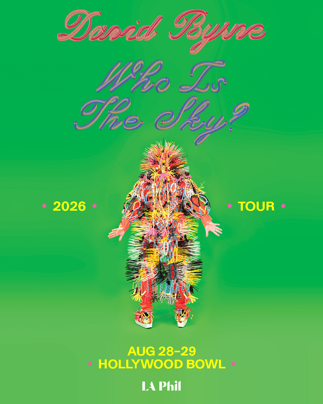 MEMBERS ONLY: David Byrne at the Hollywood Bowl on Friday, August 28