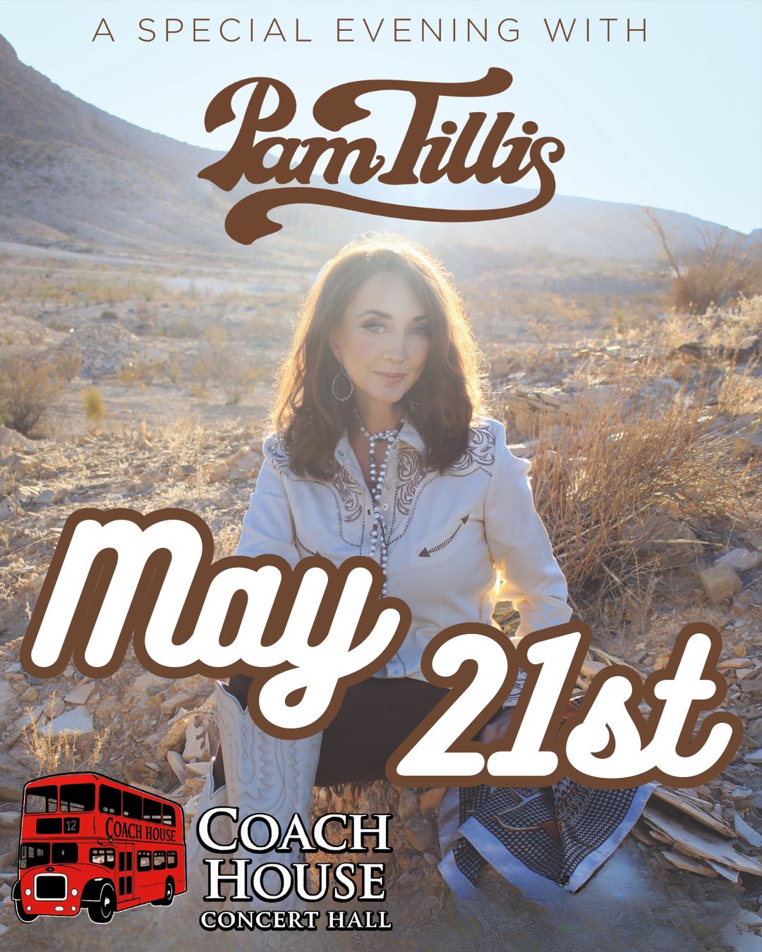 Pam Tillis at The Coach House on May 21