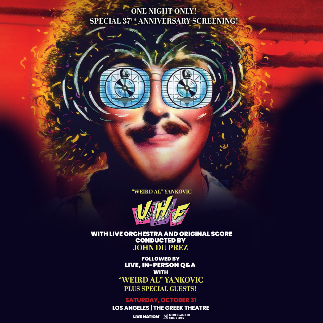 Members Only: Weird Al's UHG Live to Screen at The Greek Theatre, October 31