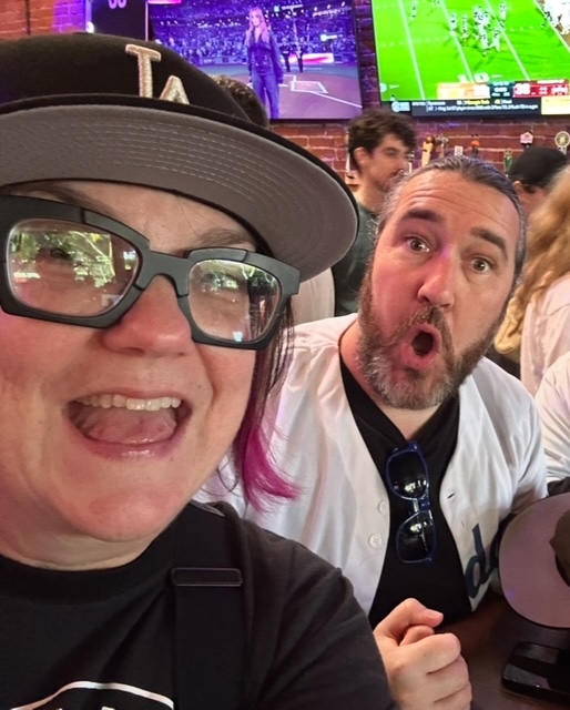 Julie and Jason Dodgers